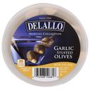Delallo Garlic Stuffed Olives, 5 Ounce -- 6 per case