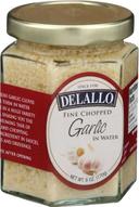 Delallo Fine Chopped Garlic in Water, 6 Ounce -- 12 per case