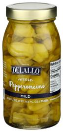 Delallo Mild Pepperoncini, 25.5 Ounce -- 6 per case