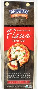 Delallo Organic Type 00 Flour, 17.6 Ounce -- 10 per case