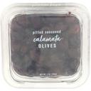 Delallo Jumbo Seasoned Pitted Calamata Olives, 7 Ounce -- 12 per case