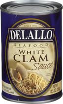Delallo White Clam Sauce, 10.5 Ounce -- 12 per case