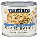 Delallo White Clam Sauce, 10.5 Ounce -- 12 per case