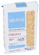 Delallo Number 65 Orzo Pasta, 16 Ounce -- 12 per case