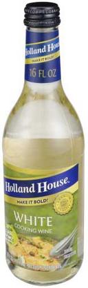 Holland House White Cooking Wine, 16 Ounce -- 6 per case