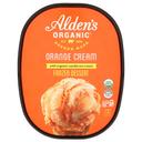 Aldens Organic Orange Cream Ice Cream, 48 Ounce -- 3 per case