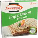 Manischewitz Egg and Onion Matzo, 10 Ounce -- 12 per case