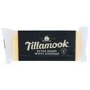 Tillamook Extra Sharp White Cheddar Cheese, 8 Ounce -- 12 per case
