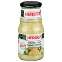 Herdez Medium Cilantro Lime Salsa Cremosa, 15.3 Ounce -- 6 per case