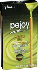 Glico Pejoy Matcha Green Tea Cream Filled Biscuit Sticks, 1.98 Ounce -- 10 per case