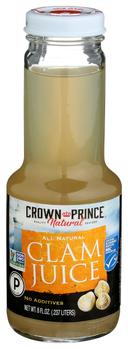 Crown Prince Clam Juice, 8 Ounce -- 12 per case