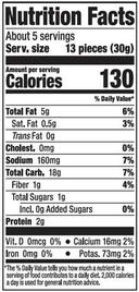 Lundberg Organic Mini White Cheddar Rice Cake, 5 Ounce -- 6 per case