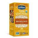Lundberg Family Farms Thin Stackers Salt Free Brown Rice Cake -- 6 per case