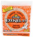 Food For Life Ezekiel 4:9 Taco Size Organic Sprouted Grain Tortilla, 12 Ounce -- 12 per case