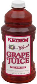 Kedem Passover Blush Grape Juice, 64 Ounce -- 8 per case