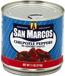 San Marcos Chipotle Peppers in Adobo Sauce, 11 Ounce -- 12 per case