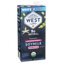 West Life Organic Unsweetened Vanilla Soy Milk, 32 Fluid Ounce