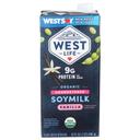 West Life Organic Unsweetened Vanilla Soy Milk, 32 Fluid Ounce