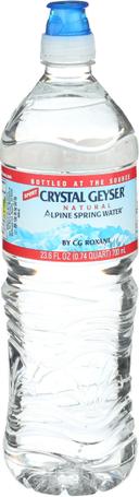 Crystal Geyser Alpine Spring Water, 700 Milliliter -- 24 per case