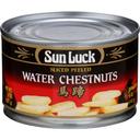 Sun Luck Sliced Peeled Water Chestnuts, 8 Ounce -- 12 per case