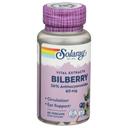 Solaray Bilberry Extract 60 Mg 36 Percent Anthocyanosides Vegetarian Capsules, 60 count