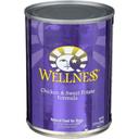 Wellness Chicken and Sweet Potato Dog Food, 12.5 Ounce -- 12 per case