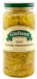 Giuliano Sliced Peperoncini, 16 Ounce -- 6 per case