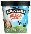 Ben and Jerrys Milk and Cookies Ice Cream, 1 Pint -- 8 per case