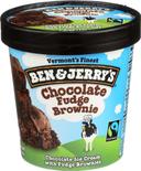 Ben and Jerrys Chocolate Fudge Brownie Ice Cream, 1 Pint -- 8 per case