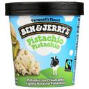 Ben and Jerrys Pistachio Pistachio Ice Cream, 1 Pint -- 8 per case.