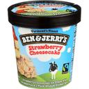 Ben and Jerrys Strawberry Cheesecake Ice Cream, 1 Pint -- 8 per case.