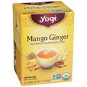 Yogi Organic Mango Ginger Tea - 16 tea bags per pack -- 6 packs per case