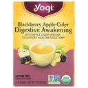 Yogi Organic Blackberry Apple Cider Digestive Awakening Tea - 16 tea bags per pack -- 6 packs per case