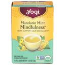 Yogi Organic Mandarin Mint Mindfulness Tea, 16 tea bags -- 6 per case