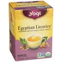 Yogi Organic Egyptian Licorice Tea - 16 tea bags per pack -- 6 packs per case