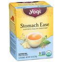 Yogi Organic Stomach Ease Caffeine Free Herbal Supplement Tea, 16 tea bags -- 6 per case