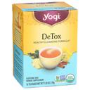 Yogi Organic Detox Caffeine Free Herbal Supplement Tea, 16 tea bags -- 6 per case