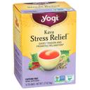 Yogi Kava Stress Relief Caffeine Free Herbal Supplement Tea, 16 tea bags -- 6 per case