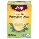 Yogi Organic Decaf Pure Green Tea, 16 tea bags -- 6 per case