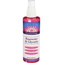 Heritage Store Rosewater and Glycerin with Atomizer, 8 Fluid Ounce