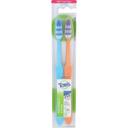 Toms Of Maine Soft Naturally Clean Toothbrush - 2 count per pack -- 4 packs per case