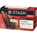 Stash Double Spice Chai Black Tea, 18 tea bags per pack -- 6 packs per case
