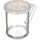 Carlisle 4230S30 SAN Translucent Shaker Dredge with Parsley Lid, 8 Ounce Capacity