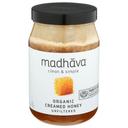 Madhava Organic Raw Unfiltered Creamed Honey, 22 Ounce -- 6 per case