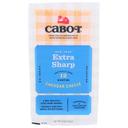 Cabot Creamery New York Extra Sharp Cheddar Cheese, 8 Ounce -- 12 per case