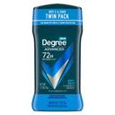 Degree Men Advanced 72H Motionsense Cool Rush Antiperspirant Deodorant - Twin Pack, 5.4 Ounce -- 6 per case