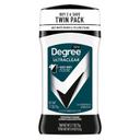 Degree Men UltraClear Black Plus White Antiperspirant Deodorant - Twin Pack, 5.4 Ounce -- 6 per case