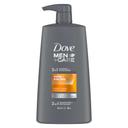 Dove Men Plus Care Thick Strong 2 in 1 Shampoo and Conditioner, 25.4 Ounce -- 4 per case