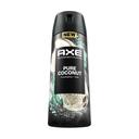 Axe Fine Fragrance Collection Pure Coconut Deodorant Body Spray for Men, 4 Ounce -- 12 per case