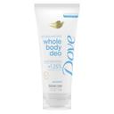 Dove Unscented pH Balancing Cream Whole Body Deodorant, 2.5 Ounce -- 12 per case